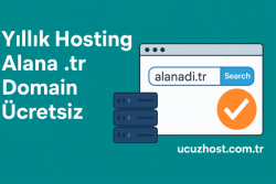Yıllık Hosting Alana .TR Alan Adı Ücretsiz! İşte Nasıl Sahip Olabilirsiniz