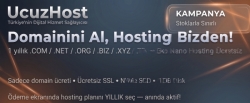 Ücretsiz Hosting! Bedava Hosting! Domainini Al, Hosting Bizden! 2026 Yaz Kampanyası Başladı!